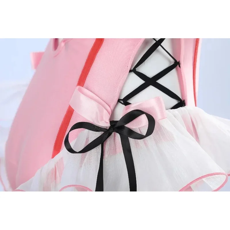 Нарака: Bladepoint Shen Косплей Костюм Розовый Купальник Feria Боди и аксессуары Наряд kn.7