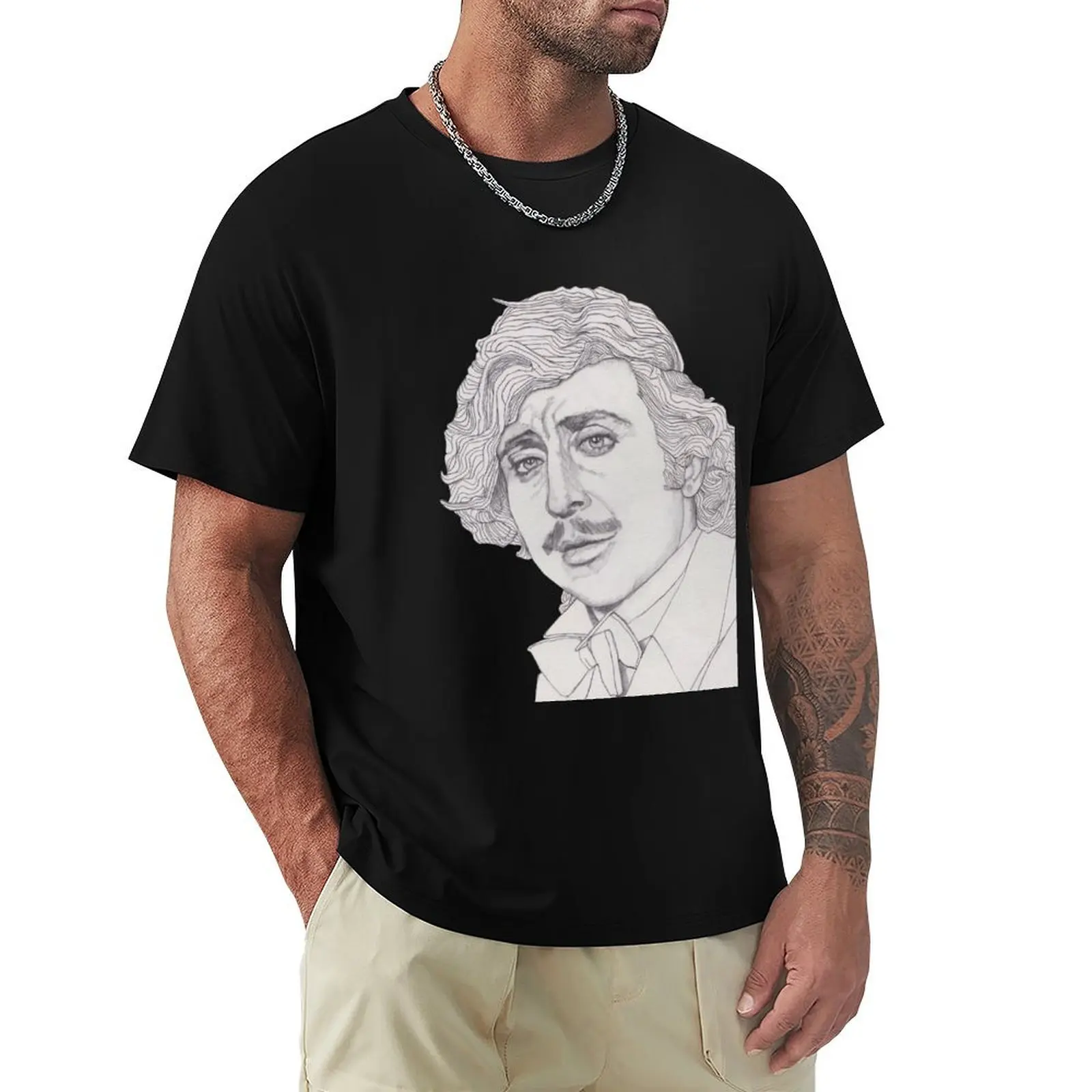 Dr. Frederick Frankenstein - Gene Wilder T-Shirt Breathable Mesh Panel T-Shirt