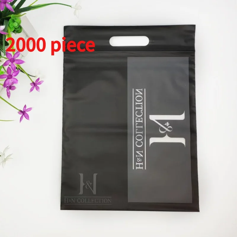 

20 00piece.Custom.Custom Printed Logo Design Ldpe/Hdpe Handle Plastic Bag Die Cut Bag Shopping Bag Clothing/Shoe Packing