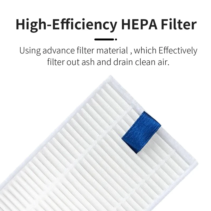 Filtros de cepillo lateral de repuesto para aspiradora robótica Tefal Rowenta Explorer 20 40 50 75 RG7687/RR7687WH Serie Force X3