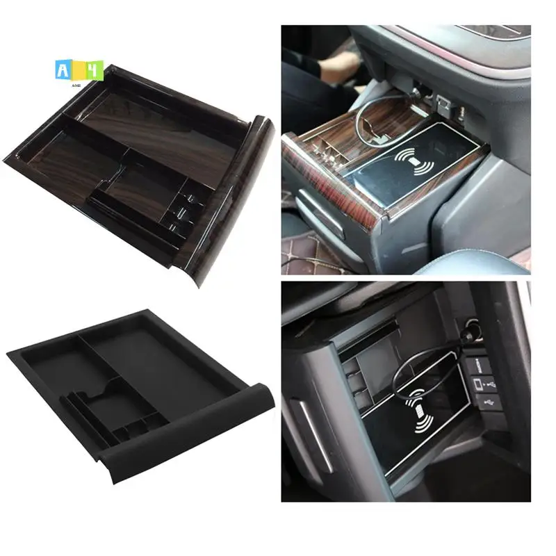 

A04E-Car Armrest Storage Box For Honda Odyssey Elysion 2015-2023 Center Console Organizer Tray Coin Holder