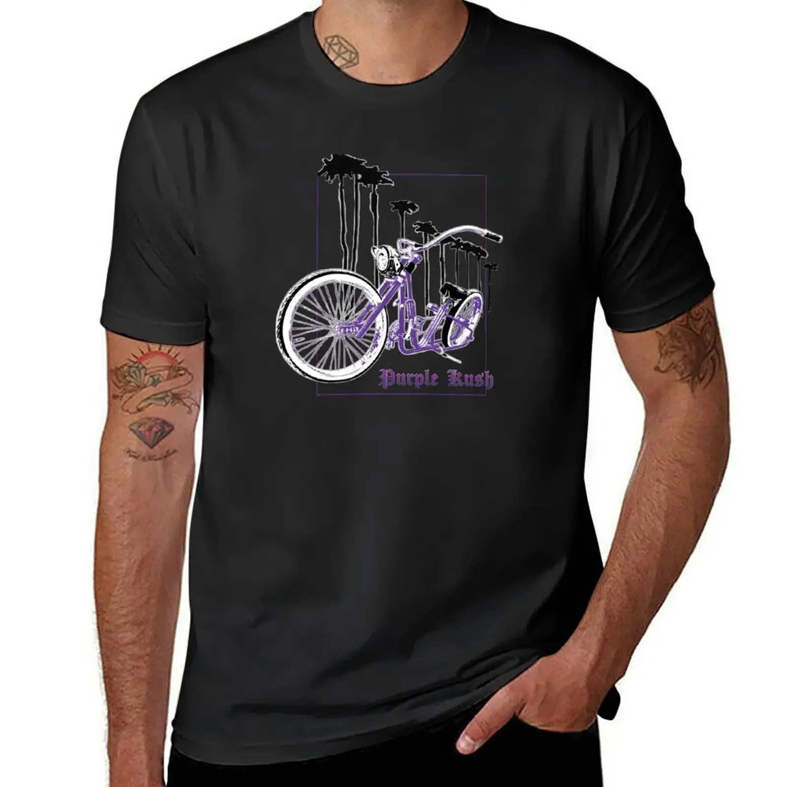 

Purple Kush - Custom Lowrider T-Shirt summer clothes hippie clothes mens clothes