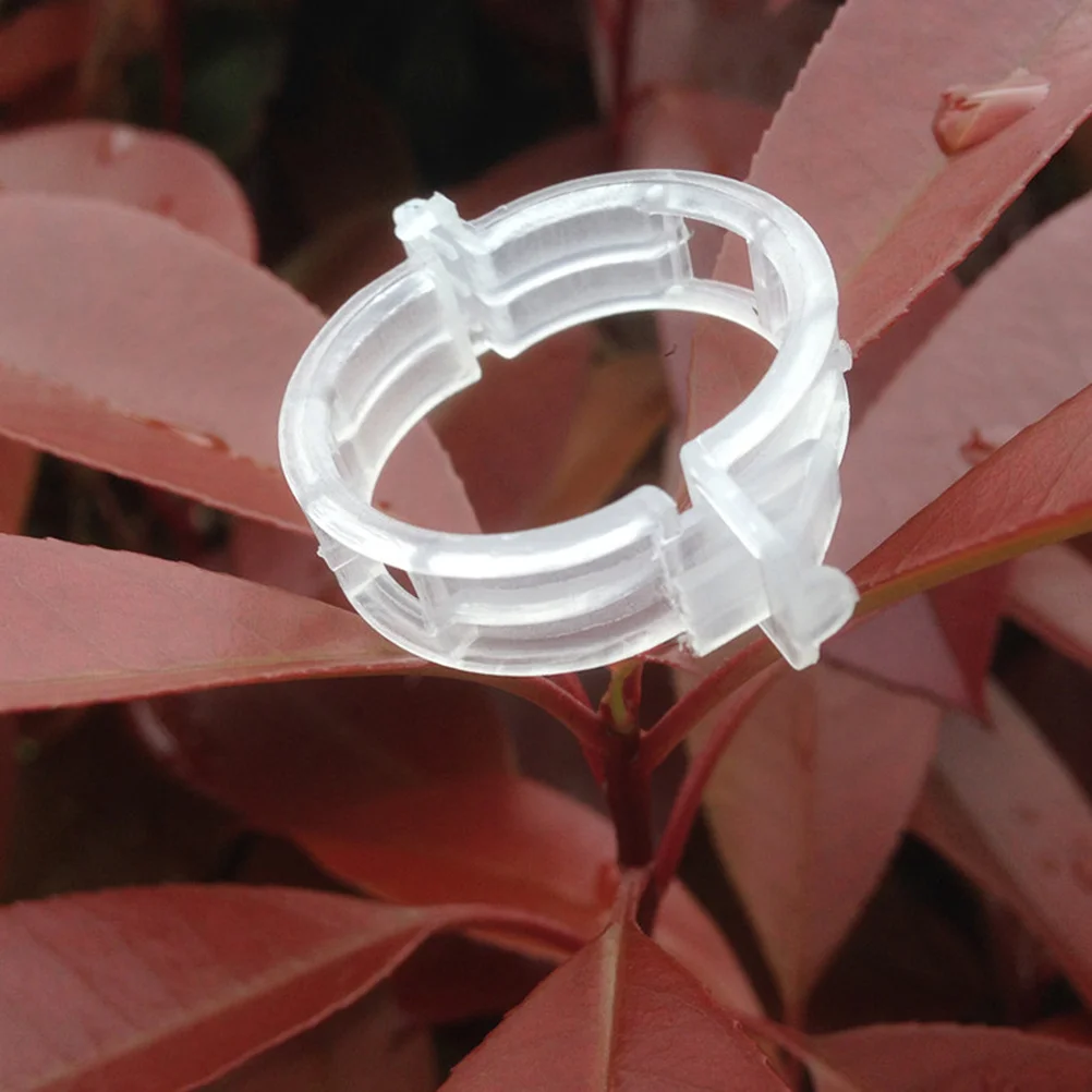 

200pcs Vine Plant Clips For Tomato Cucumber Support Garden Trellis Clip Ventilated Anti-Slip Design Grow Upright Plastic Plant