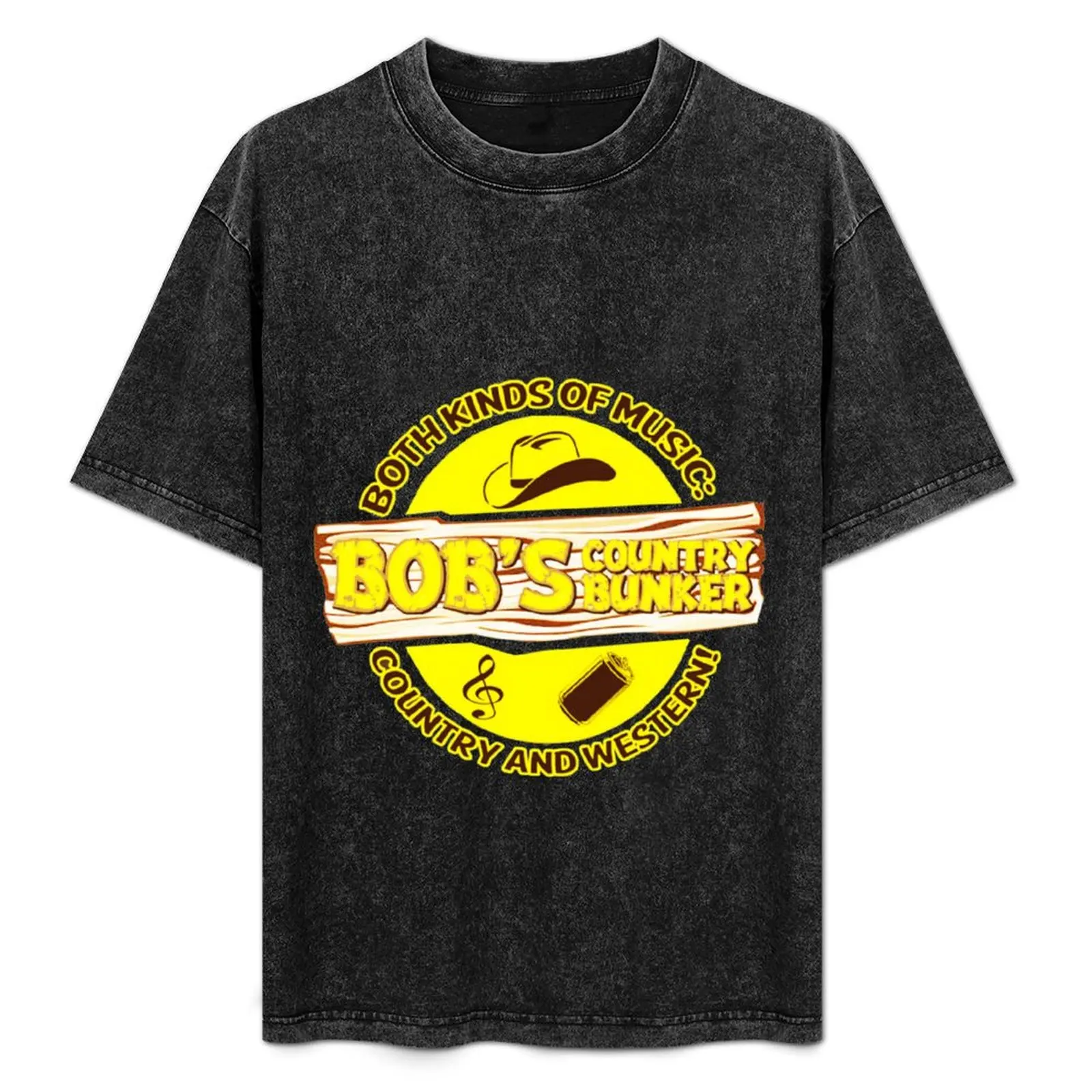 BOBS COUNTRY BUNKER T-Shirt Simple Graphic Design T-Shirt