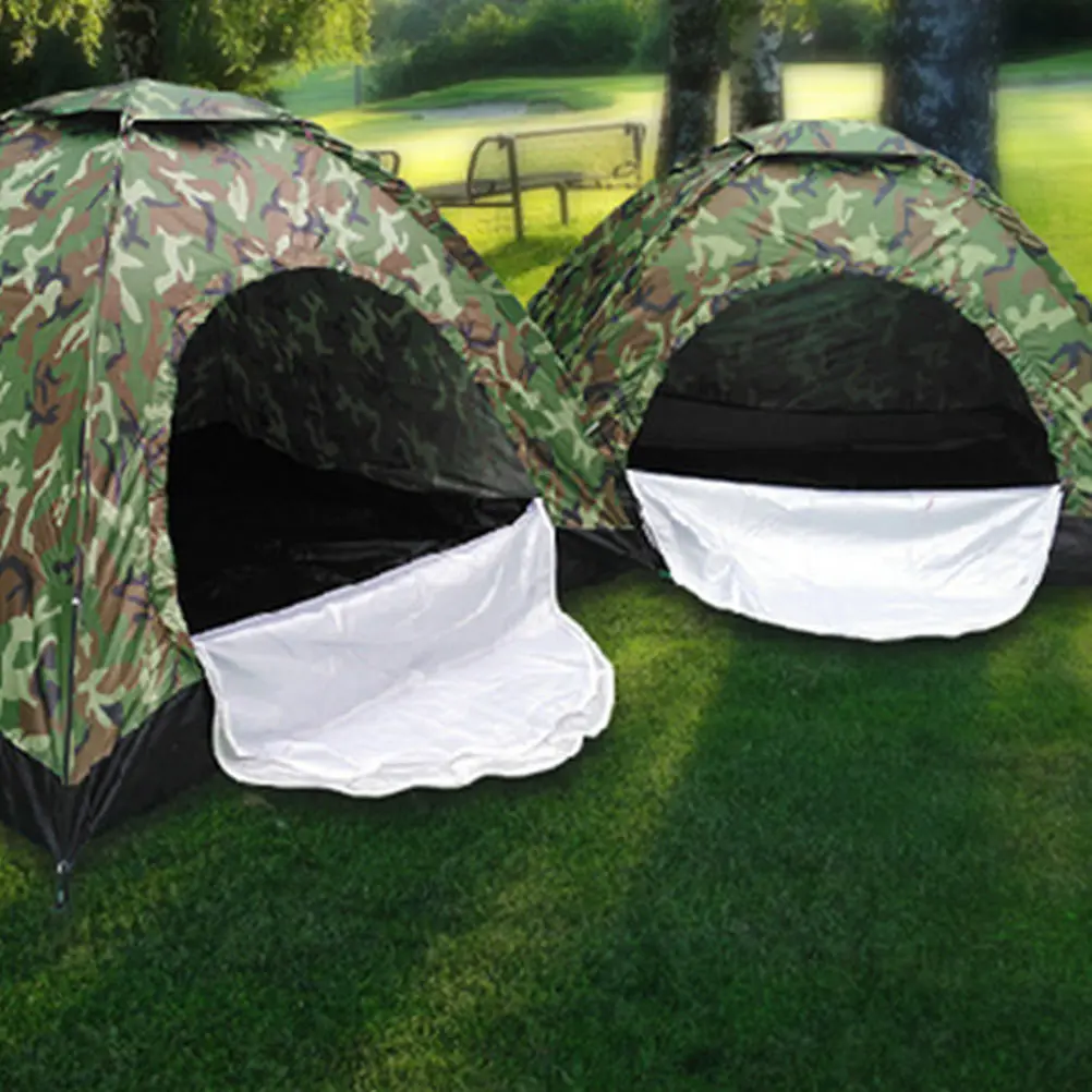

1Pcs Double Camping Tent Outdoor Waterproof Shelter for Travel Hiking Adventure Reliable Wind Resistance Comfortable Breathable
