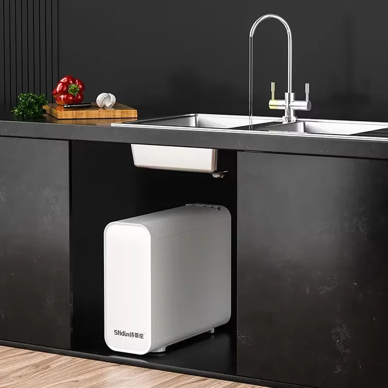 for WaterDrop Small RO Water Filter System Manual Power Reverse Osmosis Purifier for Home Car Use Portable Drinking Water
