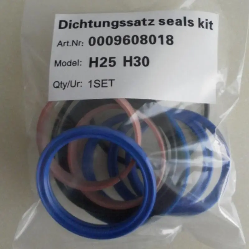 

Steering Oil Cylinder O-ring Seal Assembly Repair Kit 0009608018 for Linde Forklift Truck H25 H30D 351