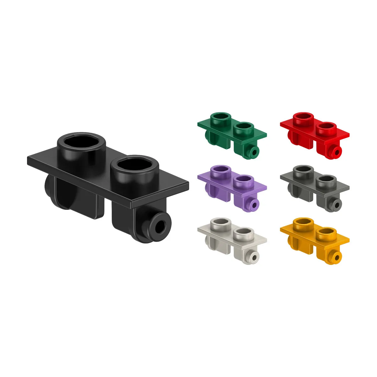 Small Particle Building Blocks Assembled 1x2 Hinge Brick Roof Parts Wholesale 828 Compatible with Lego 3938