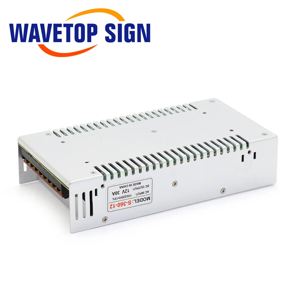 SignkoRay 360W Switch Power Supply S-360W DC12V-110V مخرج واحد لآلة الليزر