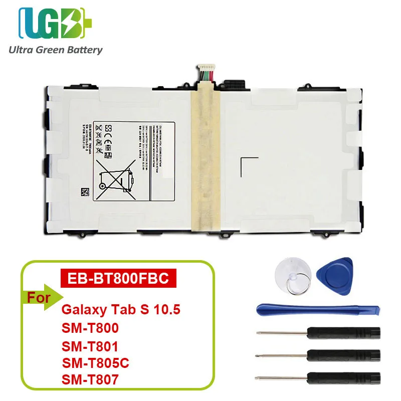 UGB 신형 배터리, 노트 10.1 GT-P5110 P5100 P5113 N8000 GT-N8020 P7500 SM-P601 Tab3 P5200 T4500E Tab4 SM-T530 SM-T805