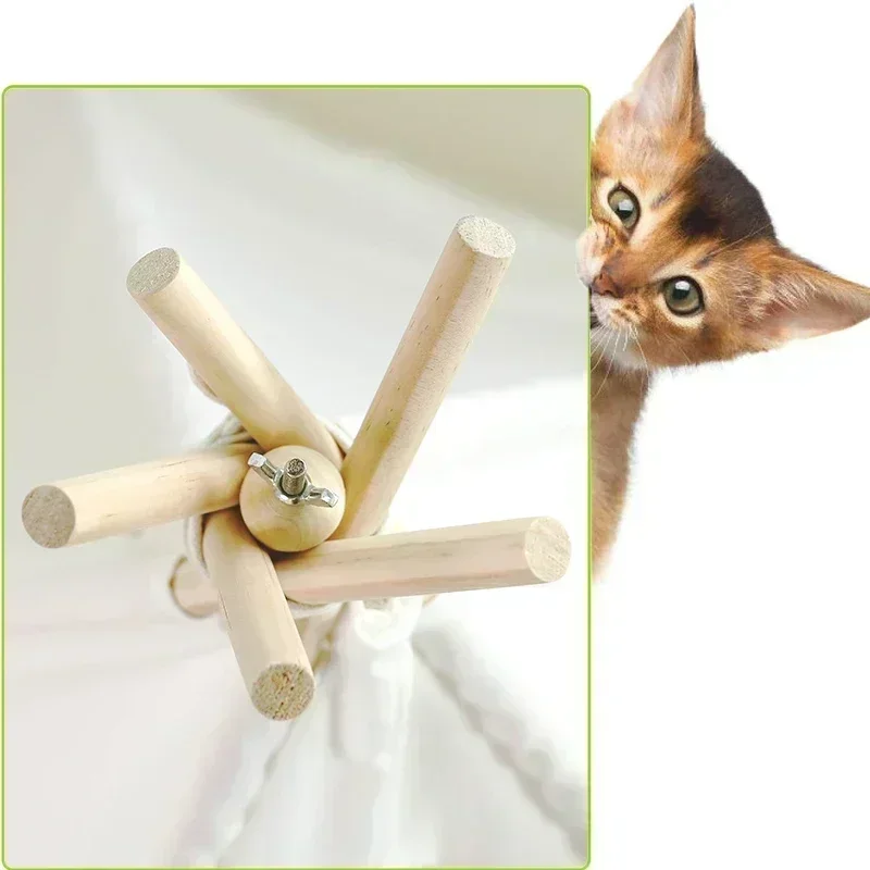 Tente tipi pour animaux de compagnie pour chats et chiens, maison pour chien portable et lavable, maison intérieure pupmed avec coussin et tableau noir, lit pour chat, perfecemballages