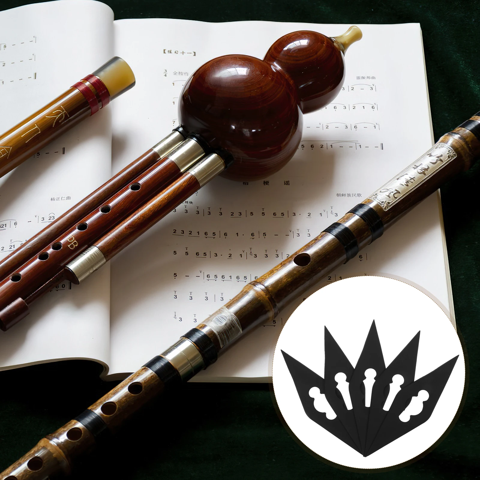 5 قطع من فلوت هولوسي المضاد للقرعيات، أكمام مطاطية بلاستيكية للسفر #3