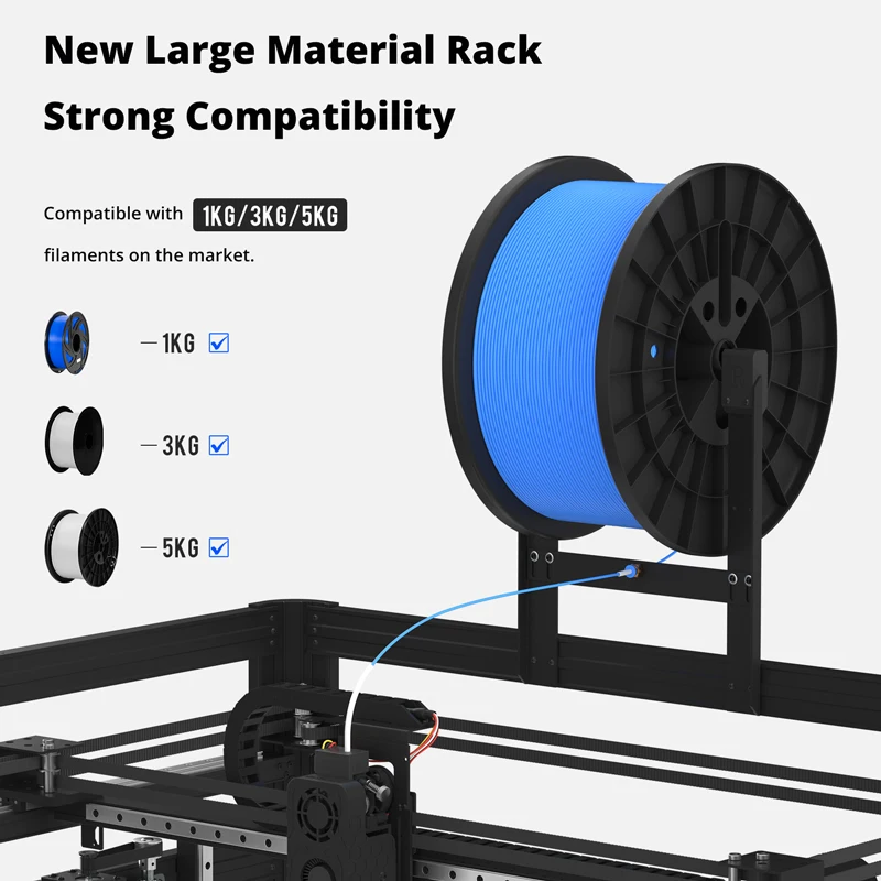 VEHO 600 PRO V3 High Precision 3D Printer,7 inch Screen 600*600*600mm Large Print Size With Klipper firmware 3D Printer Kits - view 4