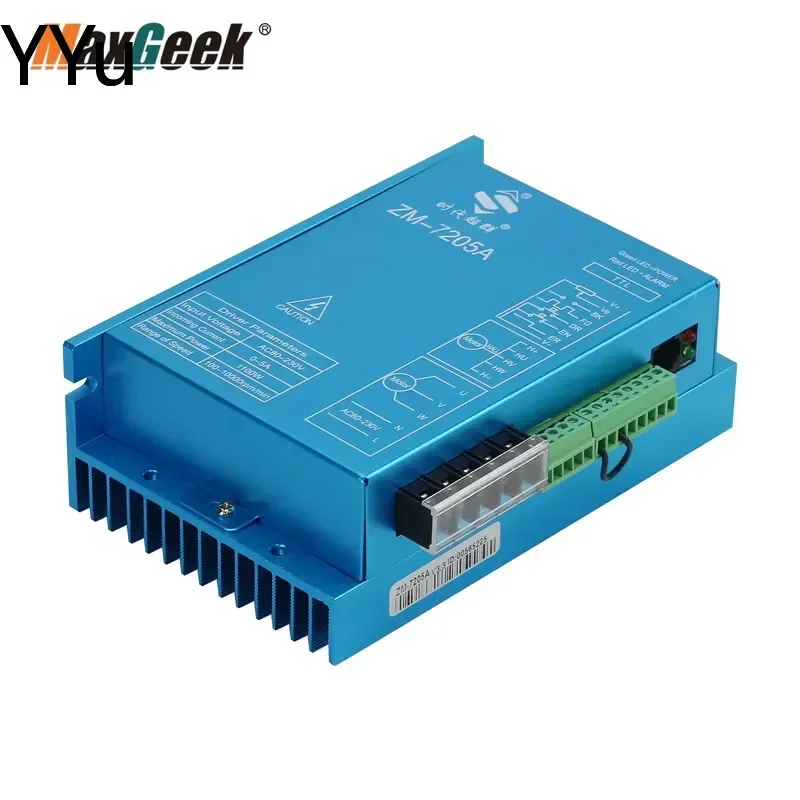 custom for Maxgeek ZM-7205A 310V Brushless DC Motor Driver 220V AC Control High Voltage High Power Speed Controller Module
