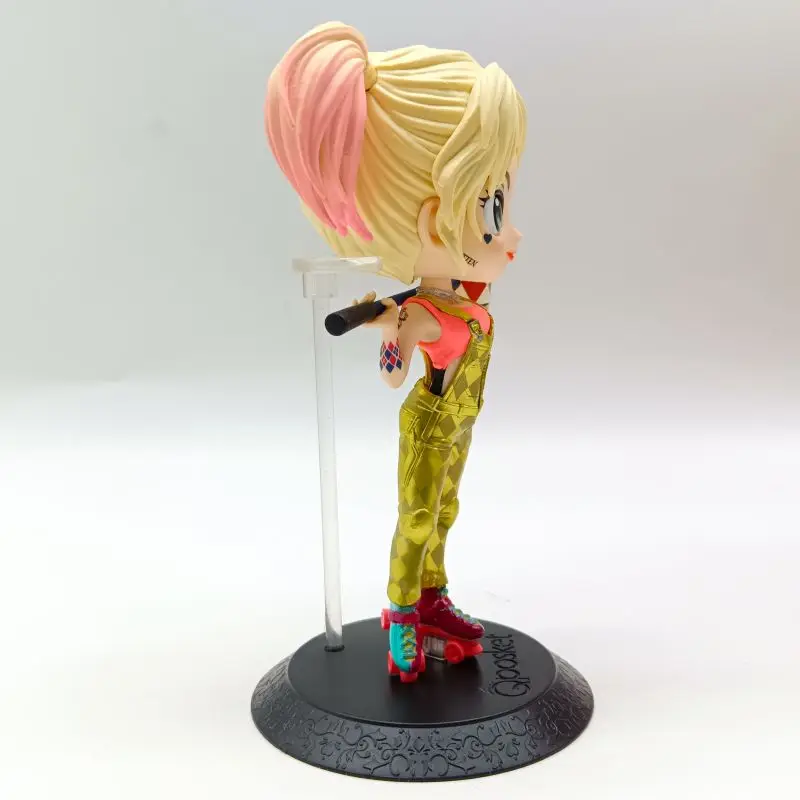 Figura de quadrinhos japoneses pássaros da prey harley quinn harley quinn modelo de jogo moderno decoração bandai estátua ornamentos periféricos