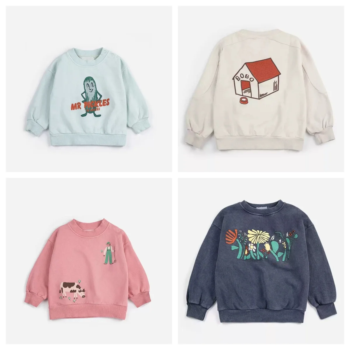 

Новая детская толстовка с принтом, повседневная хлопковая кофта, комплект одежды для девочек 7-8 лет, коллекция 2026 года