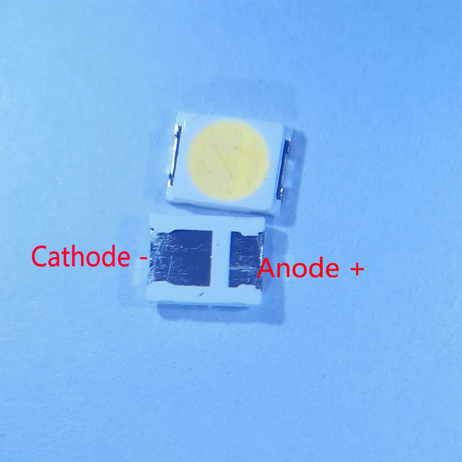 100PCS/Lot  3528 SMD LED 2835 6V Cool White 1.5W 2.8*3.5 For Jufei TV LCD Backlight Application