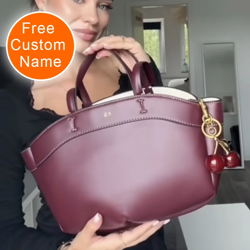 Free Custom Name Tote Bags For Women Luxury Designer Handbags Purses 2024 New In With Inner Pocket Top Handles Underarm Shoulder