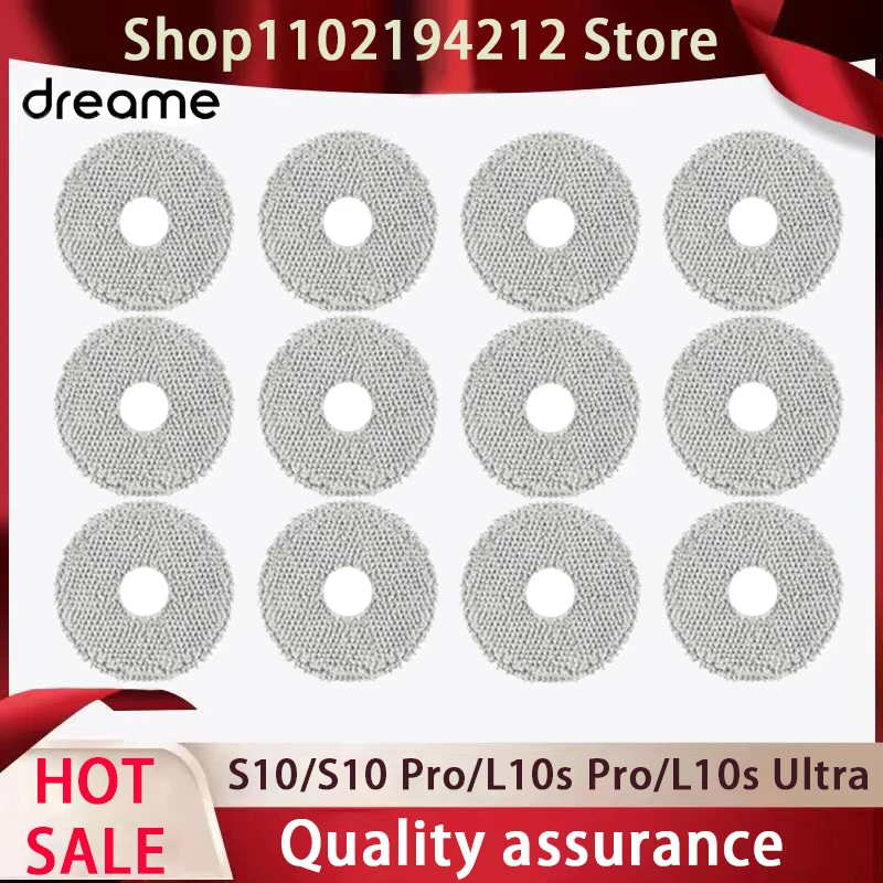 L10s Pro L10s Ultra Mopping Pad For Dreame Bot  S10 / S10 Pro  Roboter X10 + Vacuum Cleaner Accessories