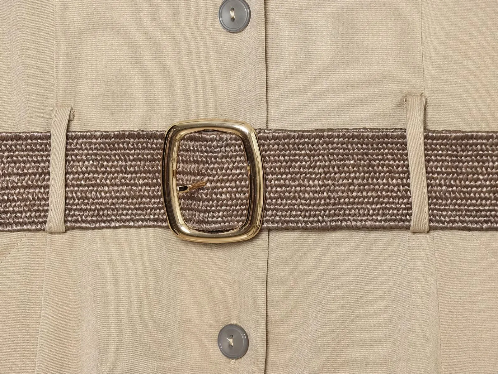Damen Sommer Hemdkleid Damenmode 2026 Einreihiges Gürtel-Maxikleid Vintage Kurzarm Lässige Damenkleider – Detail 10