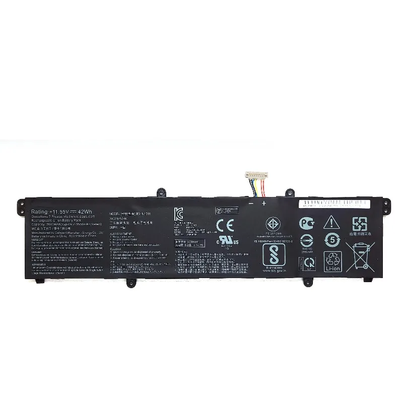 

Оригинальный аккумулятор 42Wh B31N1911 C31N1911 для ASUS Vivobook Flip 14 TM420IA X421FA X421EA M413DA M413IA TM420UA TP410UA