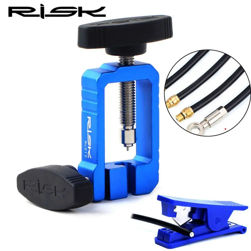 RISK For BH90 BH59 Bicycle Oil Needle Tool for Hydraulic Brake Hose Inserting Needle Driver Tool Bike Repair Tools Cycling Parts