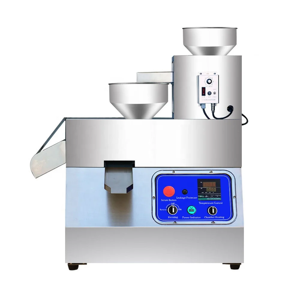 Fully Automatic Seed Oil Expeller Castor Screw Oil Press Machine