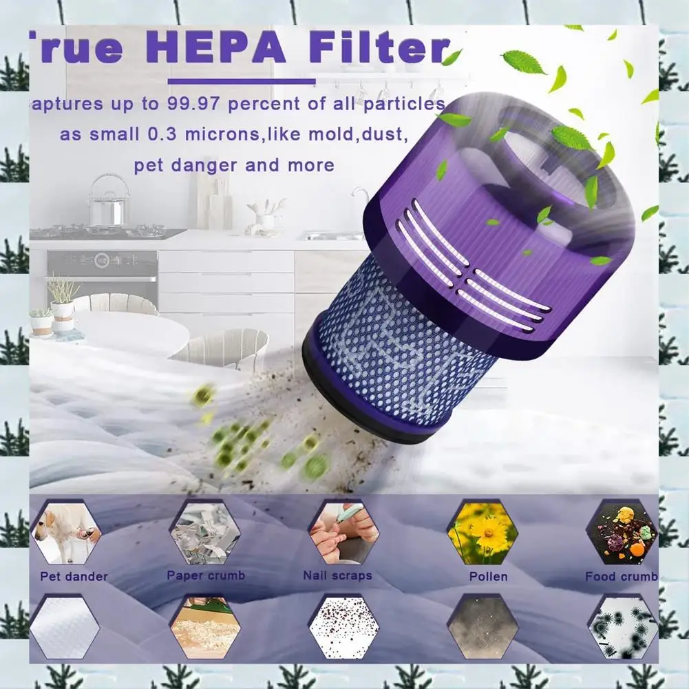 

ABLG Replacement Filters For Dyson V11 V15 SV14 Vacuum Cleaner Accessories Washable Filter+Cleaning Brush