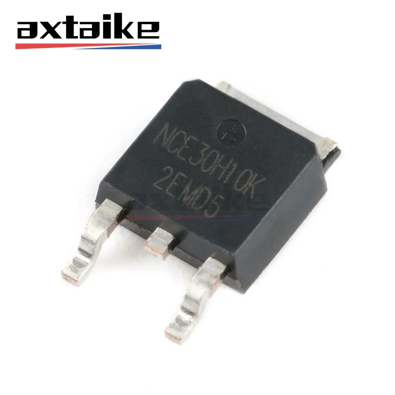 10 Uds NCE30H10K TO-252-2 DPAK 30V 100A modo de mejora de canal N MOSFET de potencia Transistor SMD