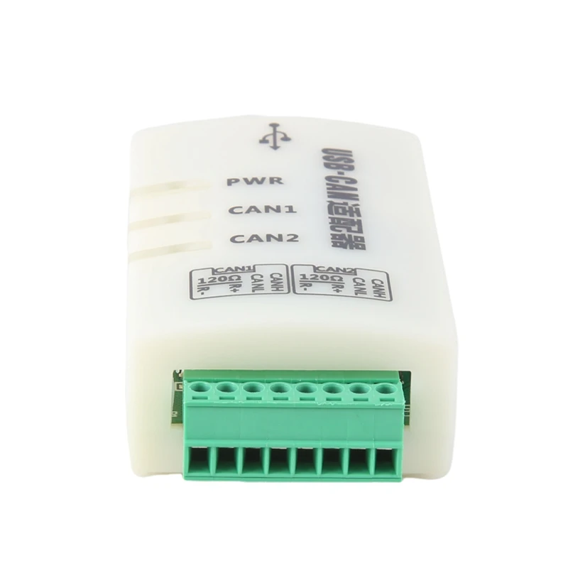 SCLS CAN Bus Analizador CAN Openj1939 USBCAN-2A Adaptador USB a CAN Doble Camino Compatible con ZLG