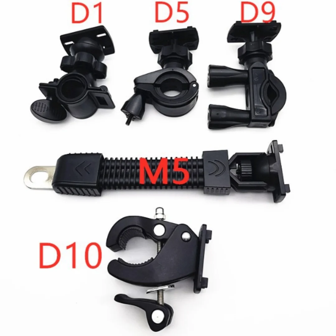 Bike Phone Holder with Anti-Slip Silicone Pads,17mm Universal Ball Head,Compatible with Various Clamp Heads,Stable & No Wobble