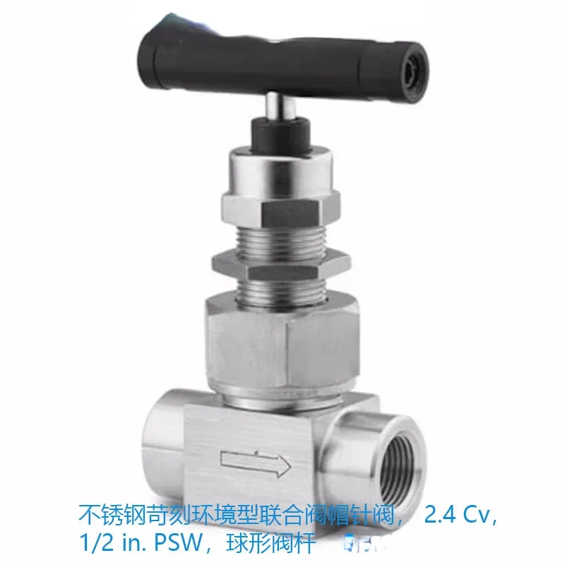 (SS-12NBSW8P-G) Stainless Steel Harsh Environment Combined Bonnet Needle Valve