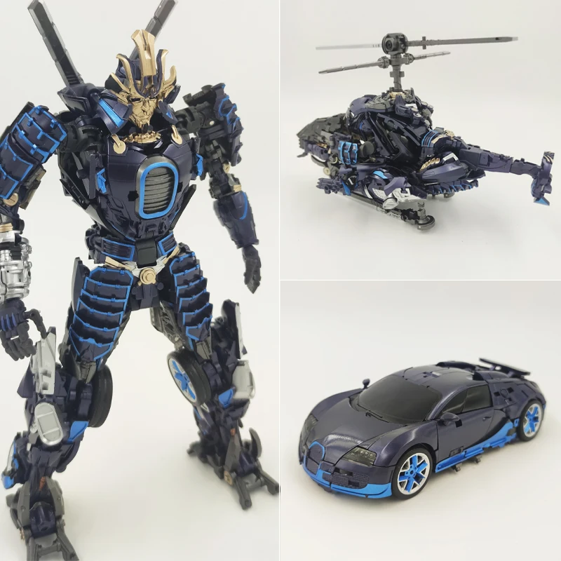 MetaGate-G01 Haiku Drift Three Warriors Car Plane Transformation Action Figure Robot Model Deformed Toys Car Collection Gifts