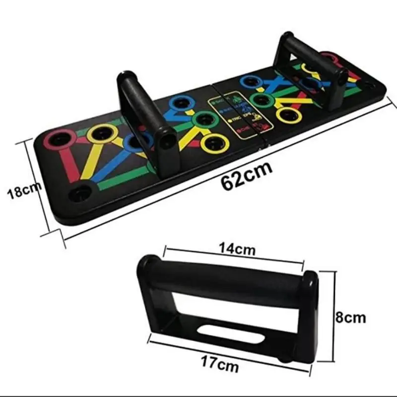 14 in 1 Push-up Board untuk ABS otot perut latihan kebugaran Push-Up berdiri latihan olahraga latihan Gym peralatan