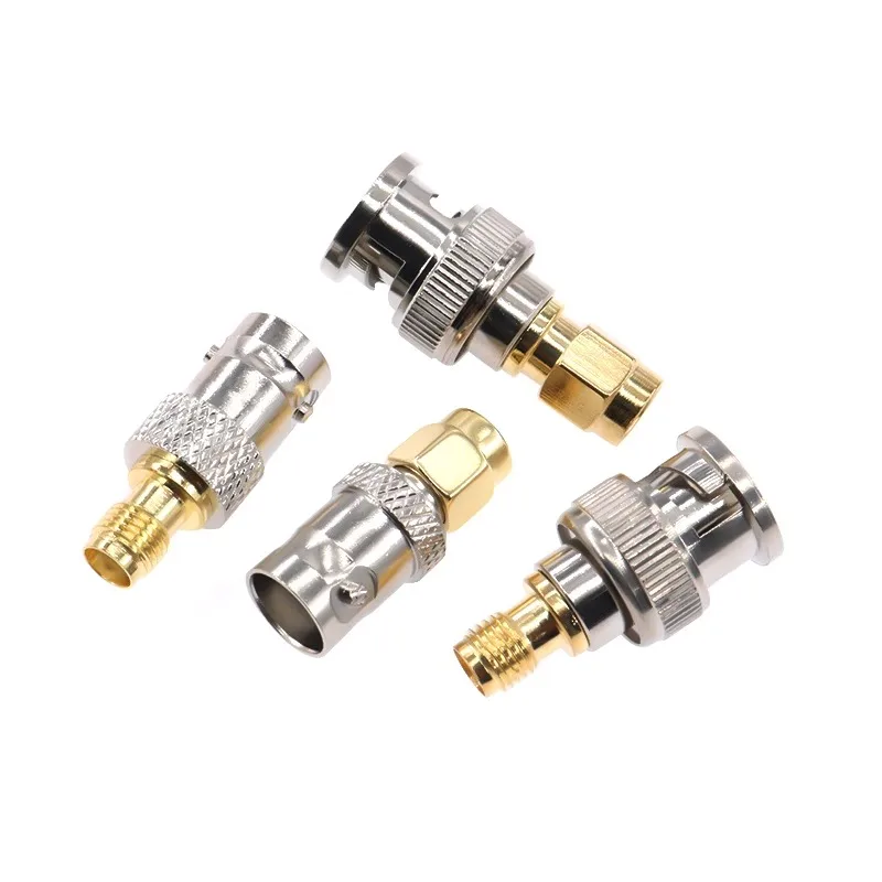 1 قطعة SMA أنثى إلى BNC ذكر SMA ذكر إلى BNC ذكر أنثى RF محول محول موصل الواجهة