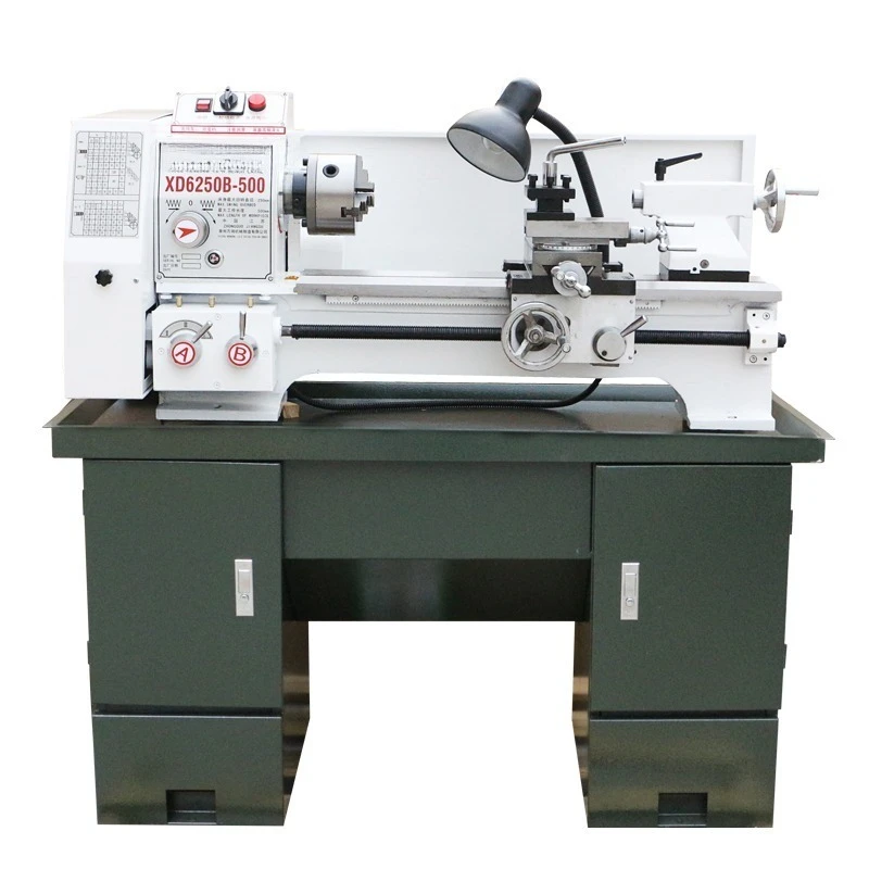 Household lathe Metal processing Small lathe Industrial grade machine tool Precision suona club lathe High power lengthening