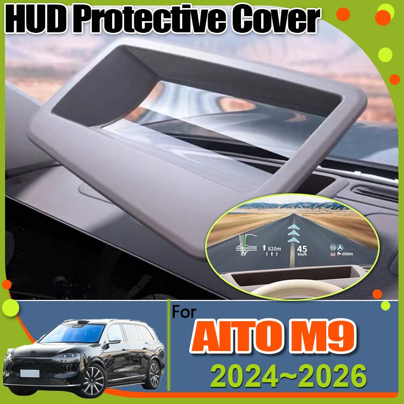 aito-m9-2024-2025-2026-アクセサリー-車載hud保護カバー-ヘッドアップディスプレイ-防塵カバー-フレーム改造-車アクセサリー