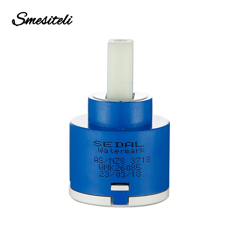 

Smesiteli Ceramics Faucet Cartridges 40/35/25mm Cartridge Mixer Low Torque Faucet Accessories Spindle Flat Base Free Rotation