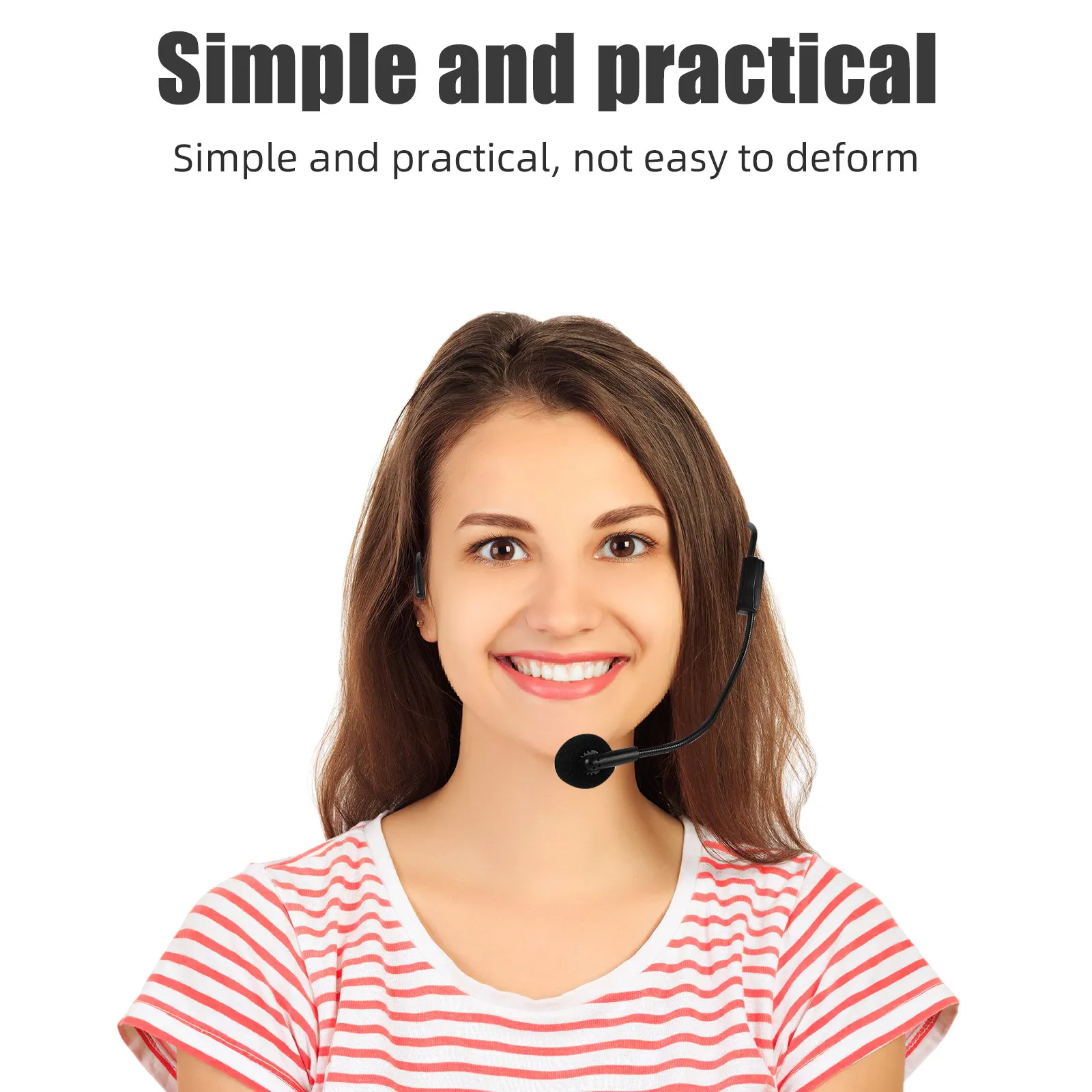 Lightweight Portable Microphone Amplifier for Educators Lecturers Coaches Fitness Instructors Voice Projection