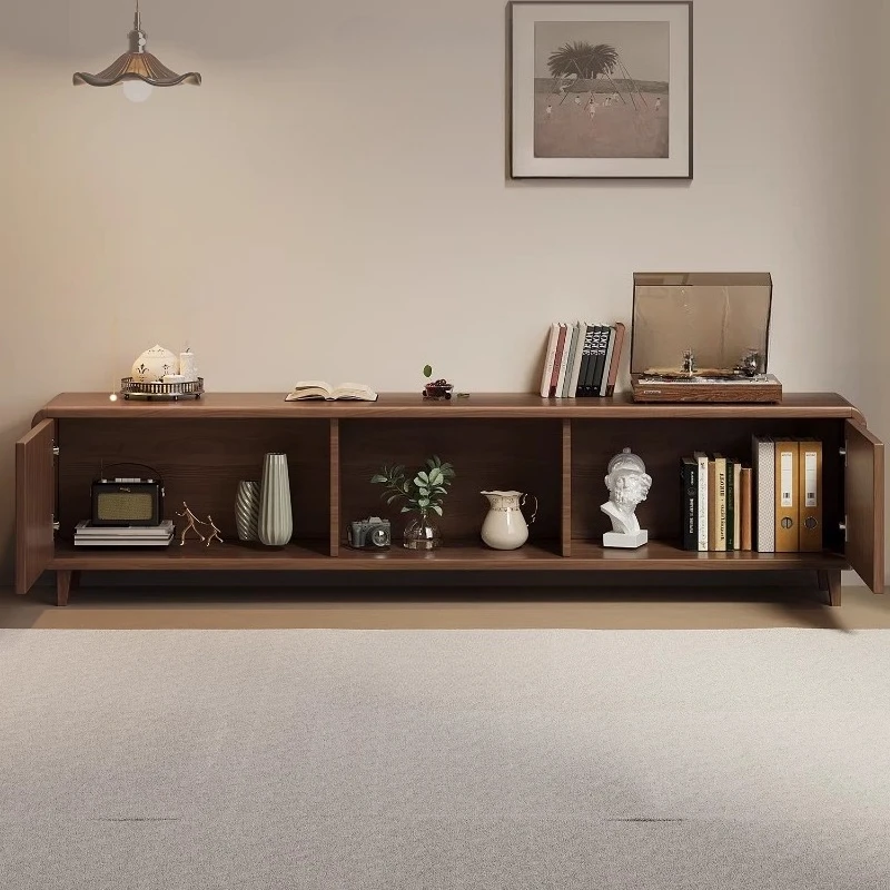 High Quality Tv Cabinet Rtv Library Designer Walnut Living Room Tv Cabinet Bracket Mueble Tv Flotante Comfortable Furniture