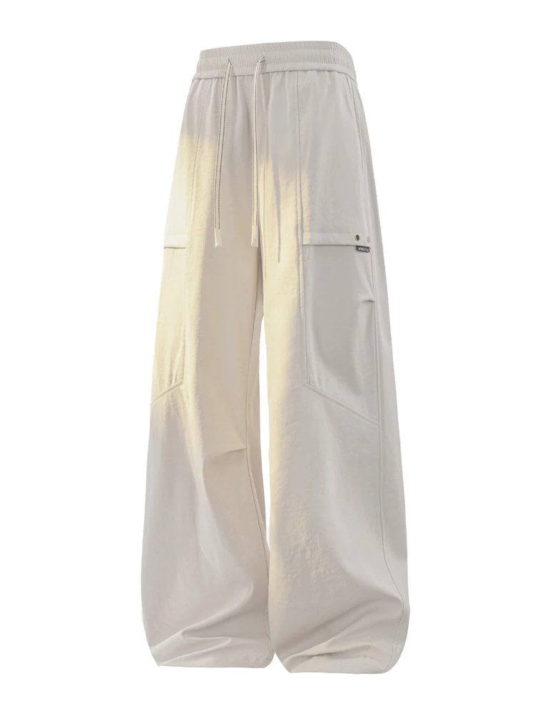 

Men's Faionable Casual Pants Loose Straight Leg Outdoor Windproof Spring Autumn New Sle Workwear Trousers Comfortable Fit