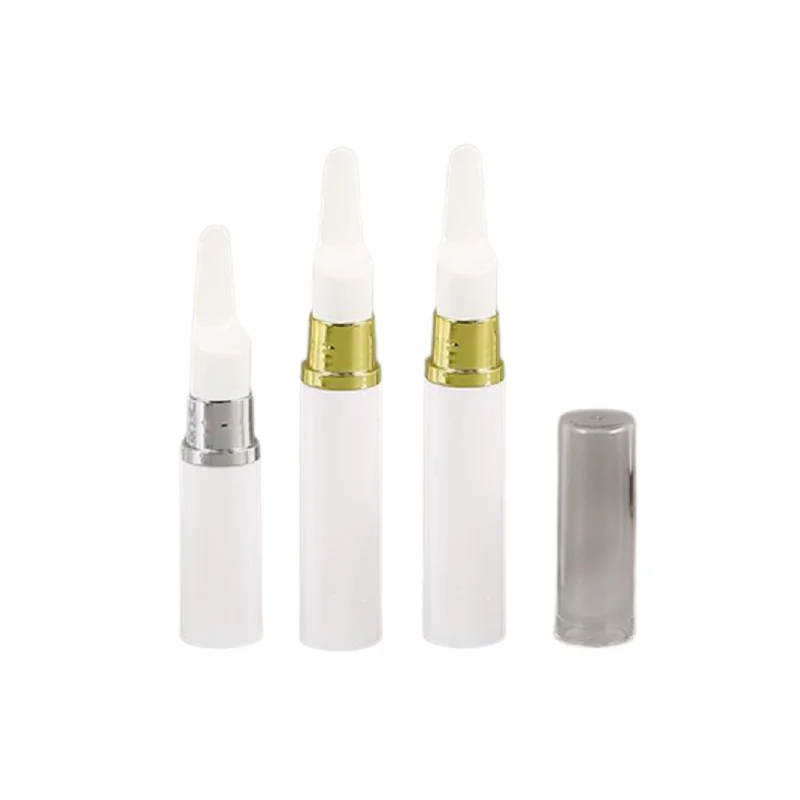 

30Pcs 5ml 10ml 15ml Vacuum Lotion Bottles White Plastic Makeup Empty Essence Emulsion Eye Cream Airless Pump Refill Bottle