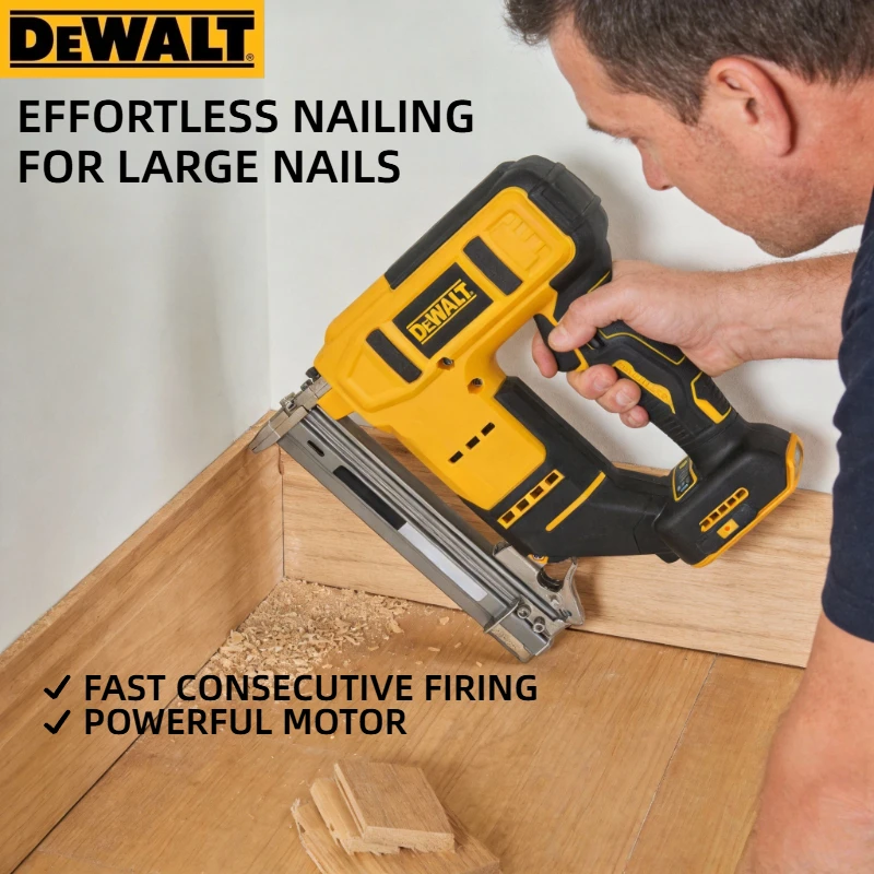 DEWALT Handheld 18 Gauge Finis - Woodworking Nail Gun recension och pris