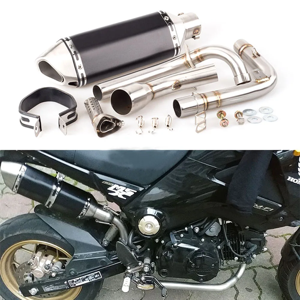 

Motorcycle Exhaust Full Systems Yoshimura Muffler For Honda GROM MSX125 MSX 125 MSX 125 SF 2013 14 15 2016 17 2018 19 2020 Years