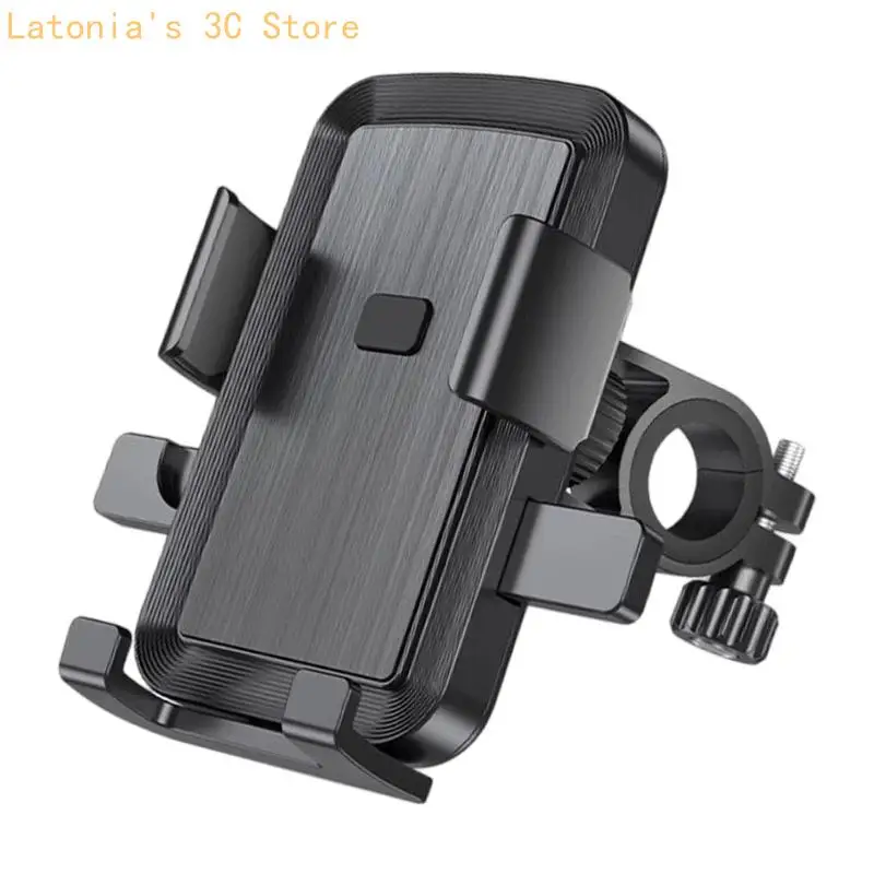 Telefon Halter Lenker/Rückspiegel Montiert Drehen Telefon Cradles Stoßfest Ständer Halter für Roller E-Bike X3UB – Detail 3