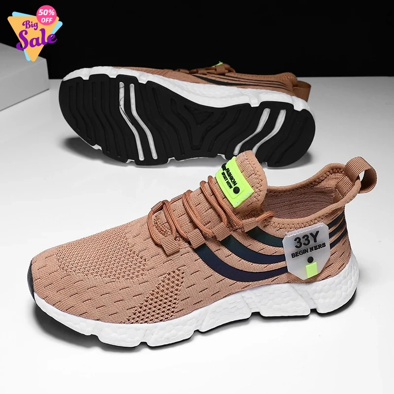 

Black Men's Sports Shoes 2026 Casual Tennis Shoes White Breathable Mesh Anti Slip Barefoot Flat Bottomed Men's Running Shoes