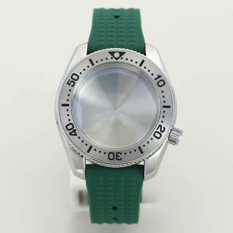 42mm uhrengehäuse nh35 Armband teile Saphirglas Wasserdicht Für NH35 NH36 NH34/38 Bewegung Modifizierte Uhr Zubehör 28,5mmZifferblatt