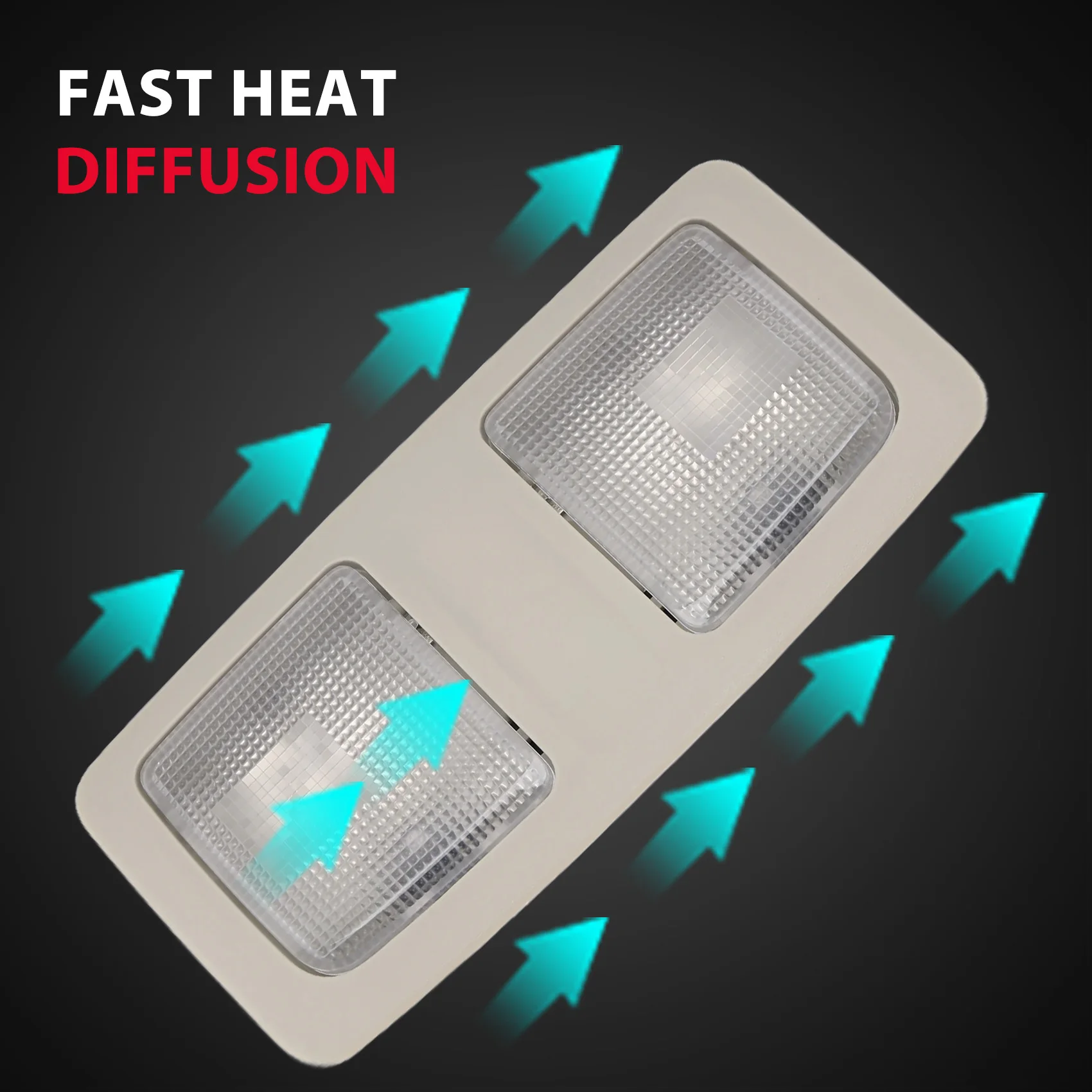 

Durable-KD45-51-310 Car Reading Light Dome Light Sunroof Switch Glasses Case For Mazda 3/ 6 CX-5 CX-3 KD47-69-970