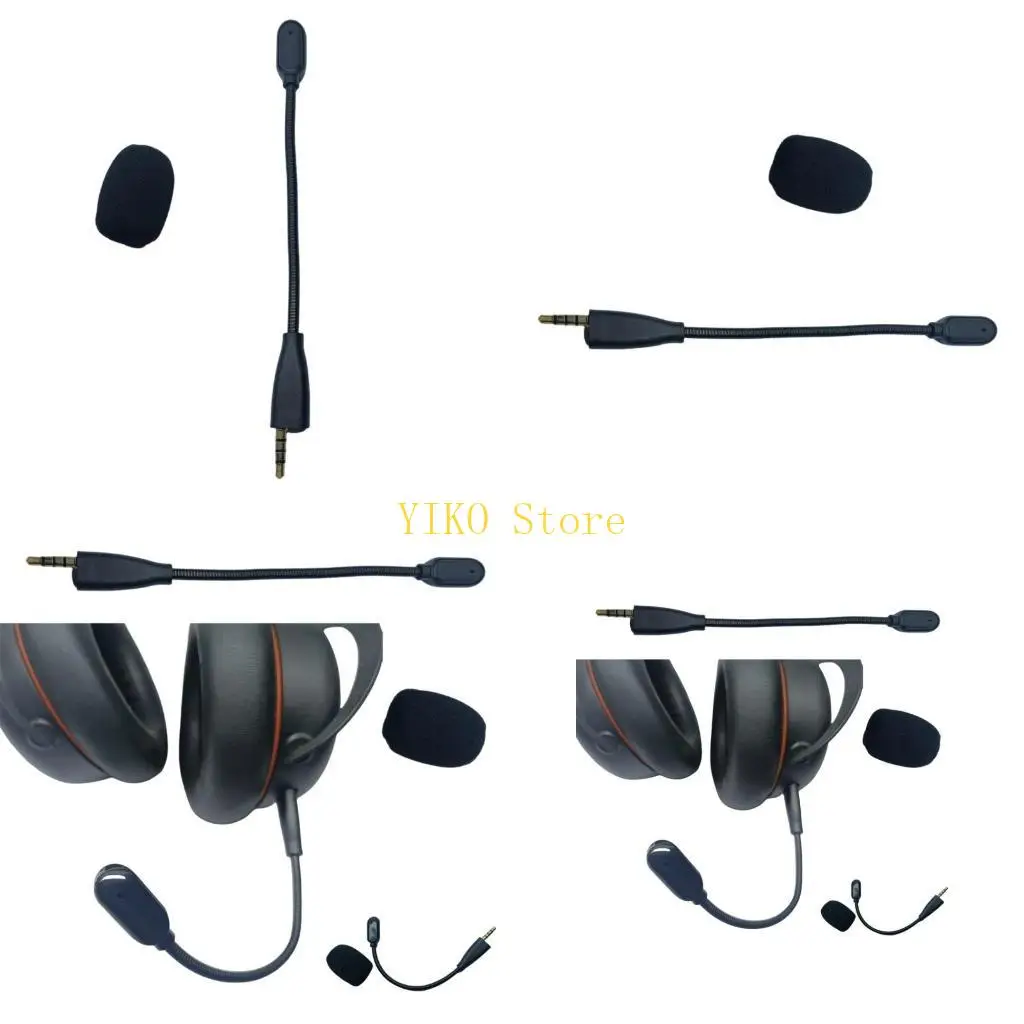 K32C Quality Detachable Microphone Boom for MMX100 MMX150 Gaming Headsets Consoles