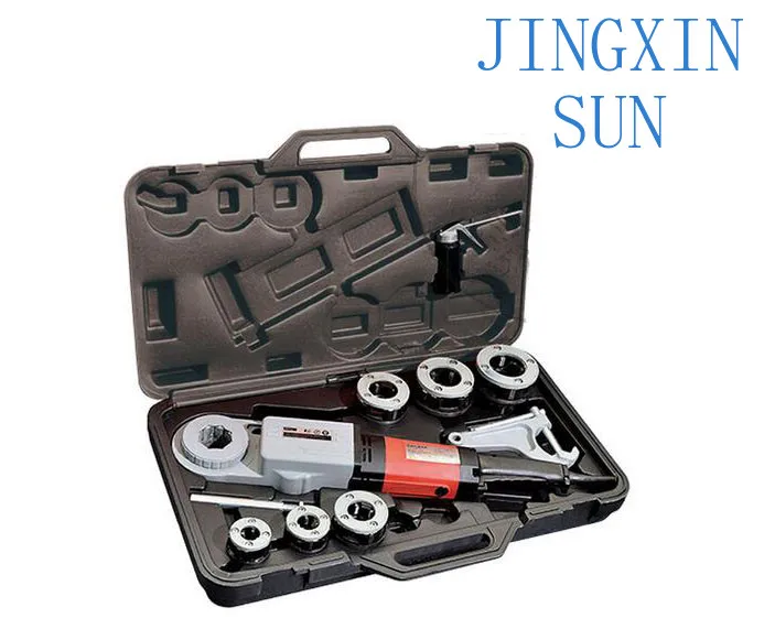 2 Inch Handheld Electric Pipe Cutter Die Head Threading Machine Pipe Threader Cutting Machine SQ30-2B